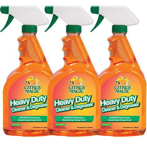 Citrus magic heavy duty cleaner and degreawer